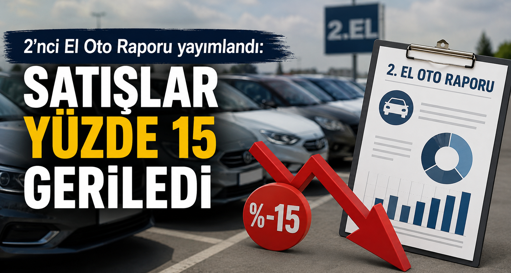 2’nci El Oto Raporu yayımlandı: Satışlar yüzde 15 geriledi