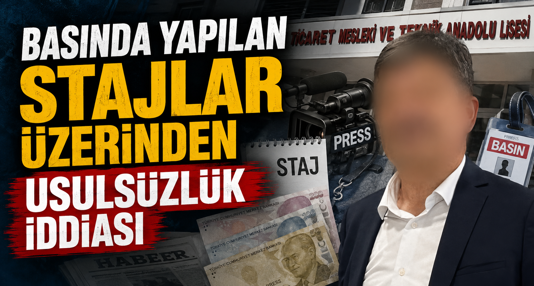 Basında Yapılan Stajlar Üzerinden Usulsüzlük İddiası