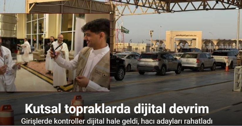 Mekke ve Medine’de dijital hac uygulamaları hacı adaylarını rahatlattı
