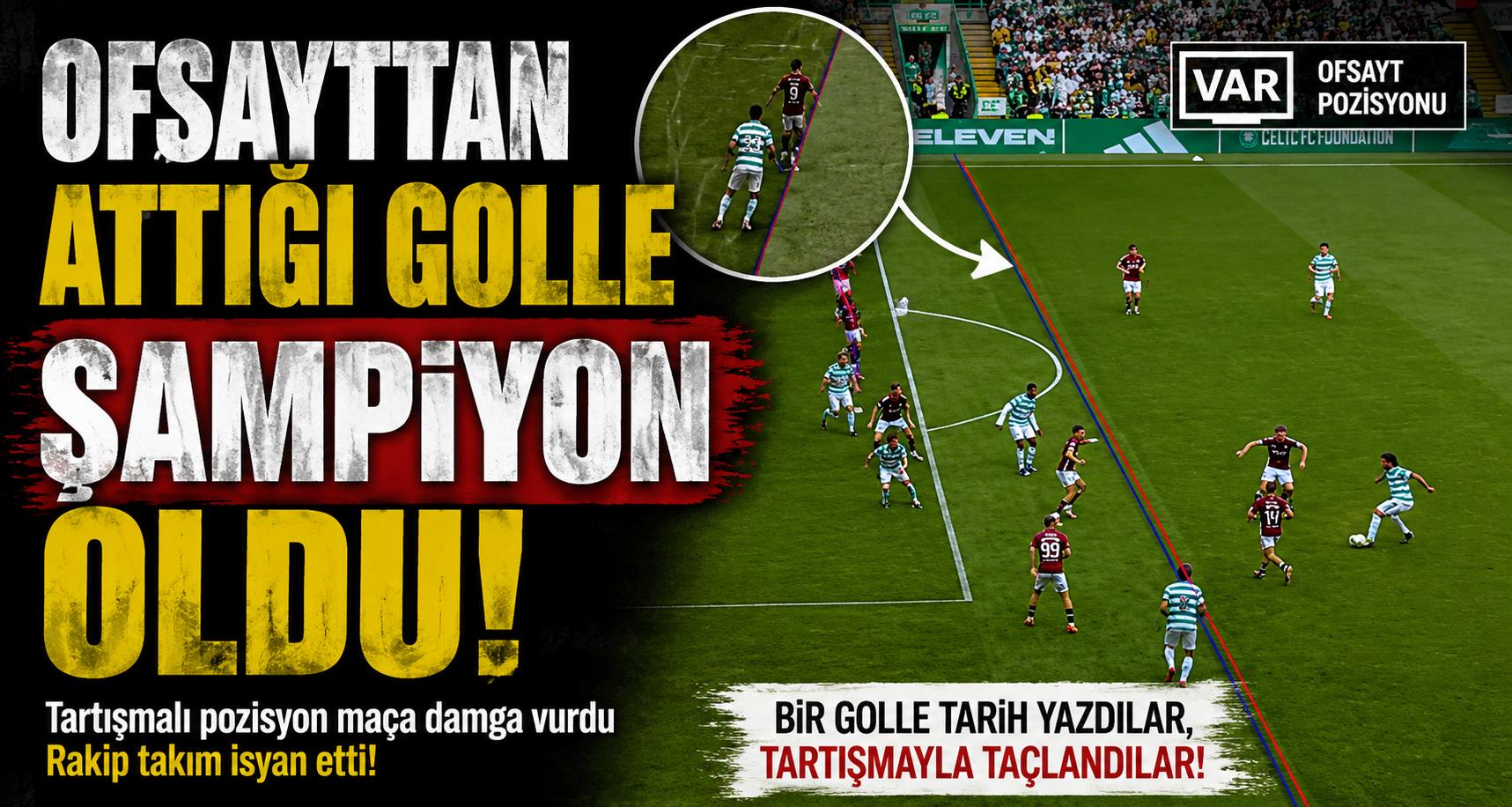 İskoçya Ligi’nden şampiyon Celtic