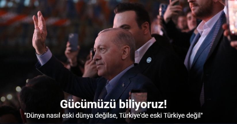 Cumhurbaşkanı Erdoğan: 