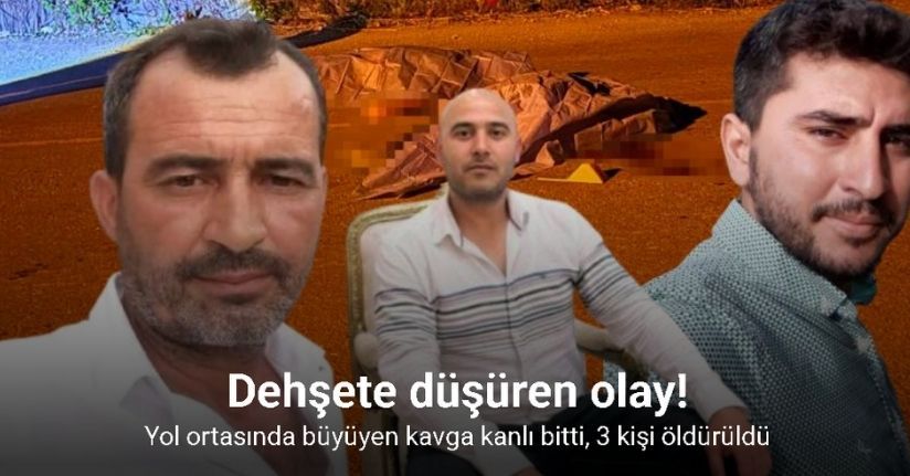 Antalya’da çıkan tartışma cinayetle bitti: 3 ölü