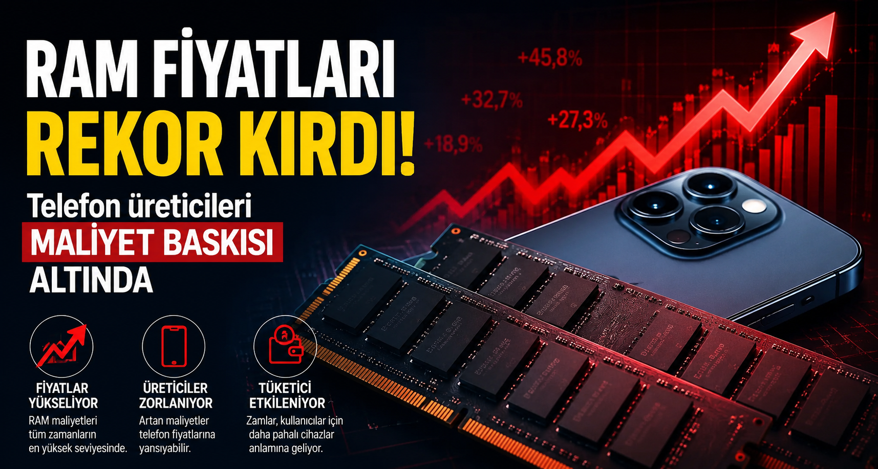 RAM fiyatları rekor kırdı