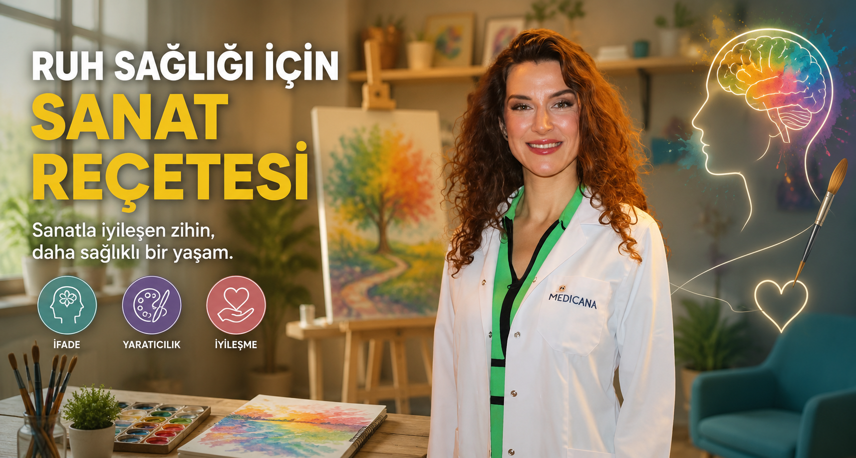Ruh sağlığı için sanat reçetesi