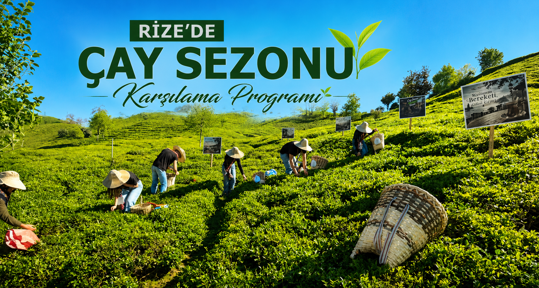 Rize’de çay sezonu karşılama programı düzenlendi