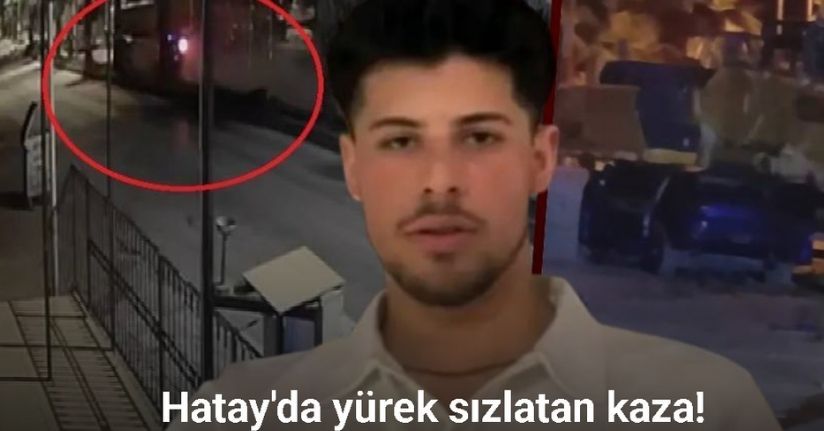 İş makinesine ok gibi saplanan otomobilin genç sürücüsü öldü, 3 kişi yaralandı