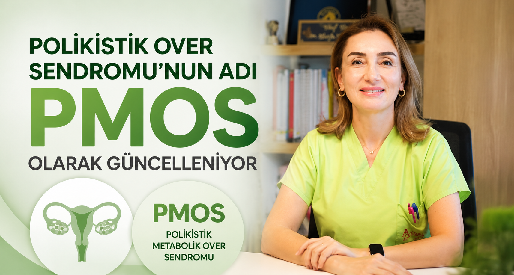 Polikistik Over Sendromu'nun adı PMOS olarak güncelleniyor