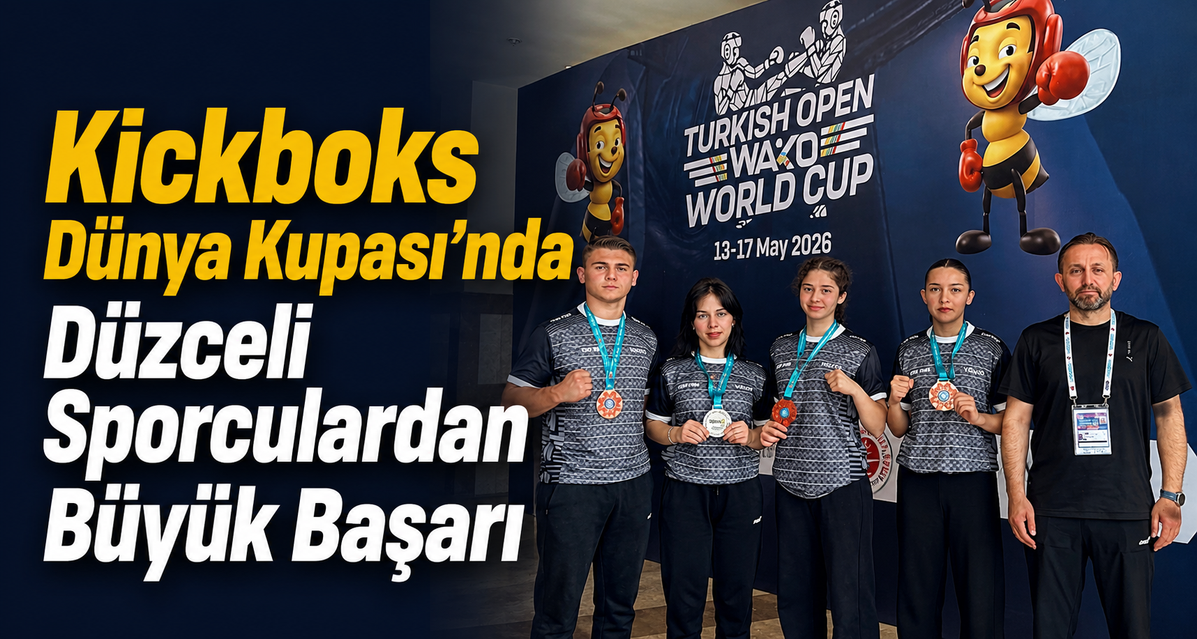 Kickboks Dünya Kupası’nda Düzceli Sporculardan Büyük Başarı