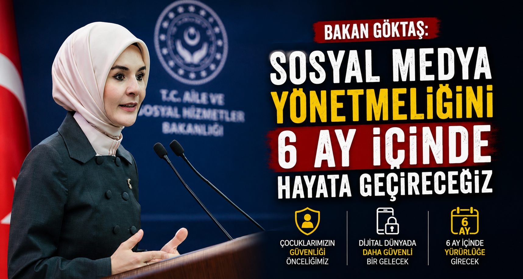 Bakan Göktaş: Sosyal medya yönetmeliğini 6 ay içinde hayata geçireceğiz