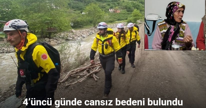 Samsun’da kayıp yaşlı kadından acı haber: 4’üncü günde cansız bedeni bulundu