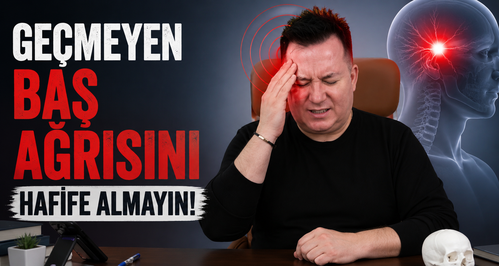 Geçmeyen baş ağrısını hafife almayın