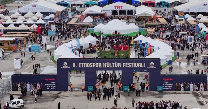 8. Etnospor Kültür Festivali başladı