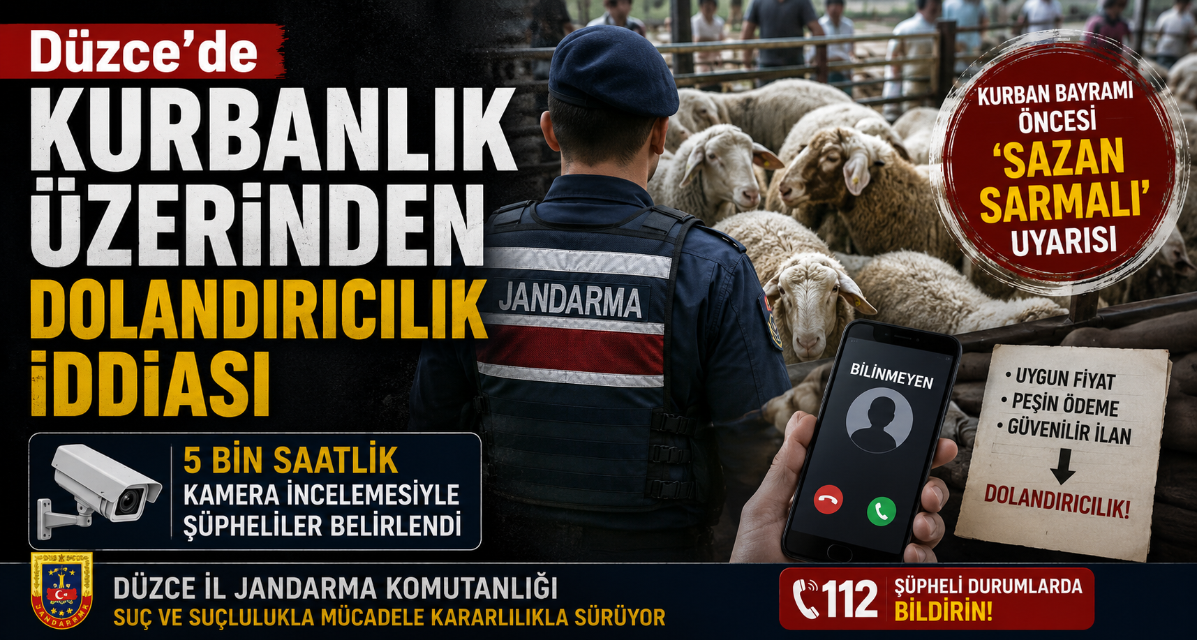 Kurbanlık Dolandırıcılarına Jandarma Darbesi