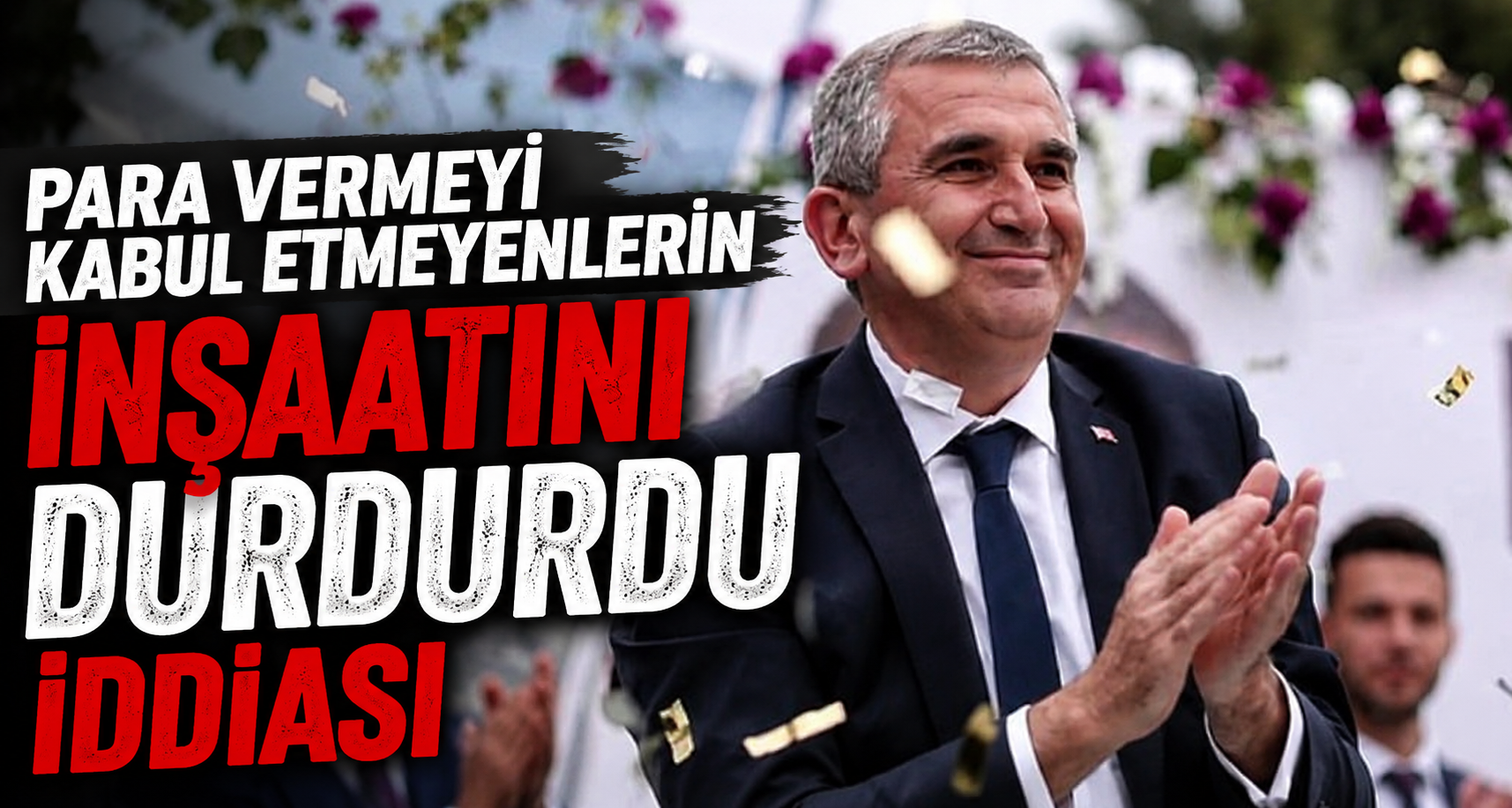 Para Vermeyi Kabul Etmeyenlerin İnşaatını Durdurdu İddiası