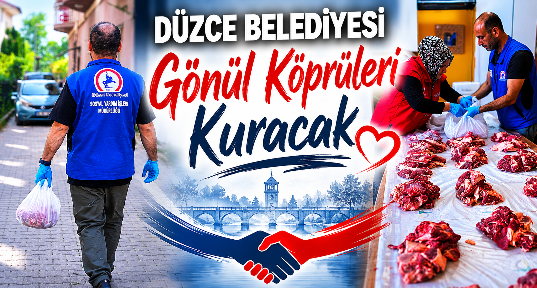 Düzce Belediyesi Gönül Köprüleri Kuracak