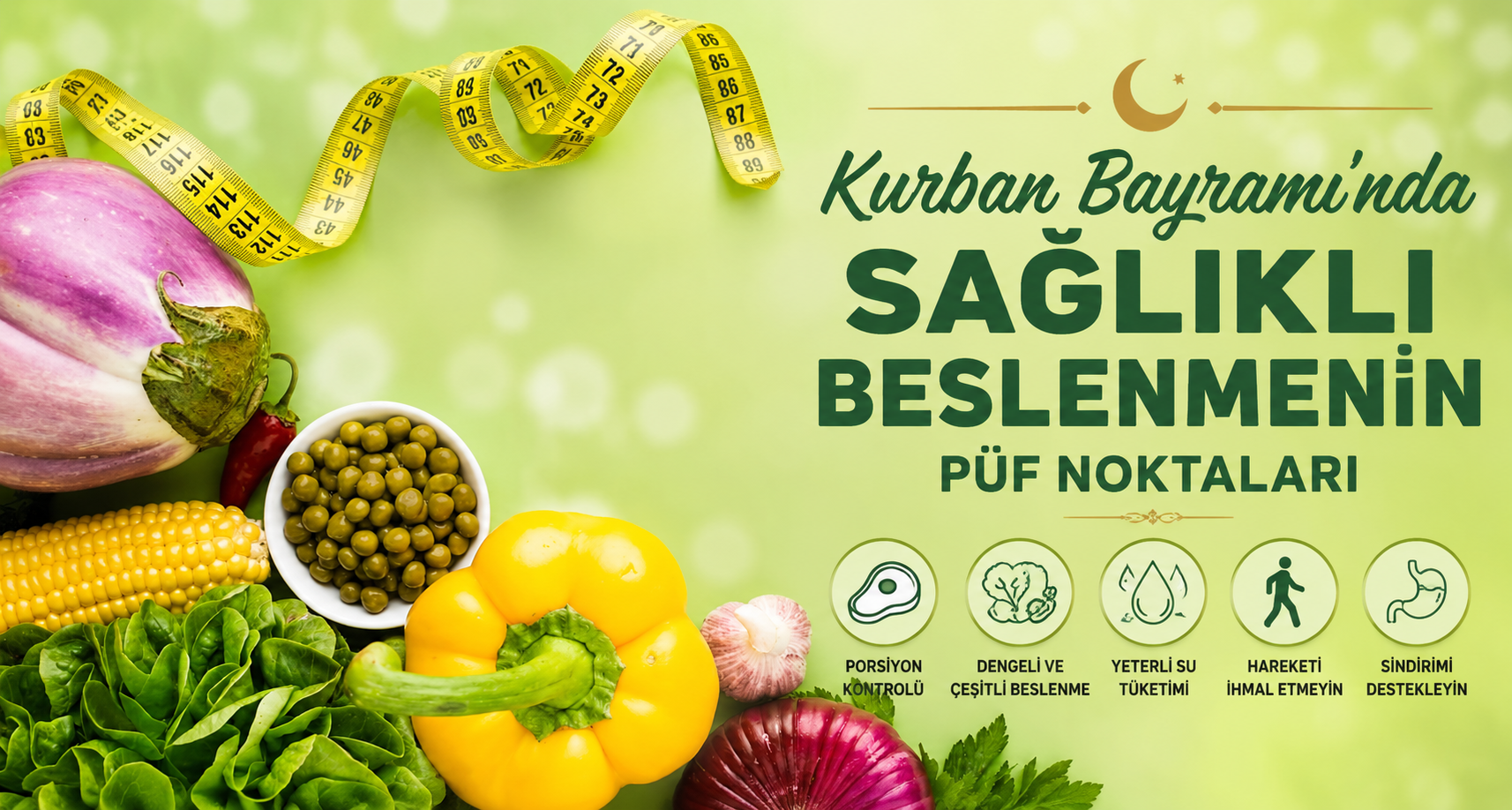 Kurban bayramı’nda sağlıklı beslenmenin püf noktaları