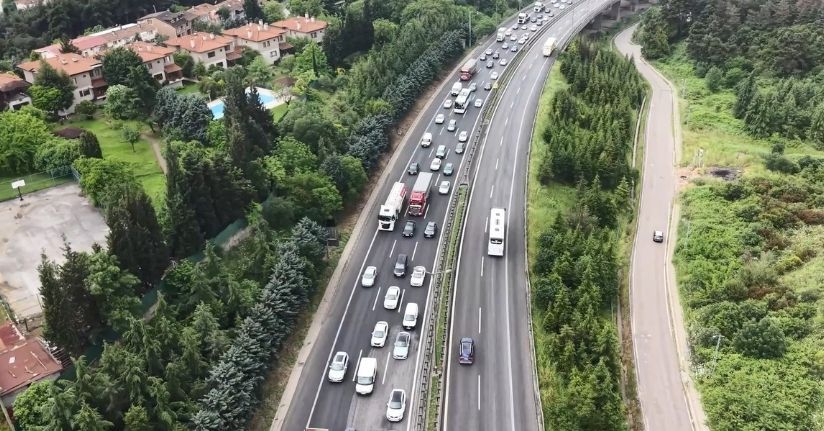 TEM'in Kocaeli geçişinde bayram yoğunluğu