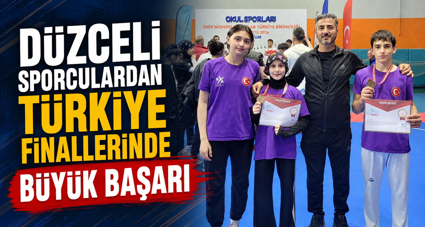 Düzceli Sporculardan Türkiye Finallerinde Büyük Başarı