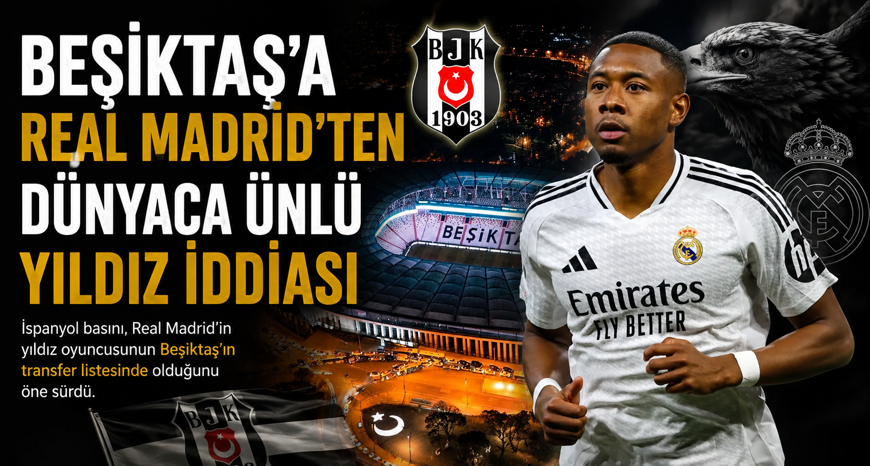 Beşiktaş’tan David Alaba Bombası! Transferde Söz Kesildi İddiası