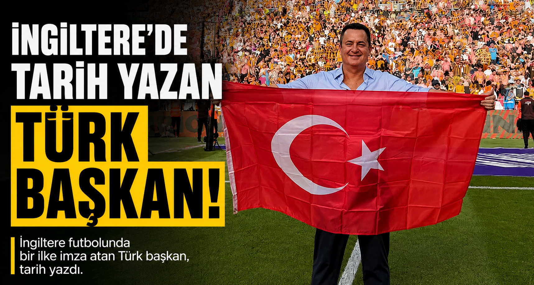 İngiltere’de tarih yazan Türk başkan!