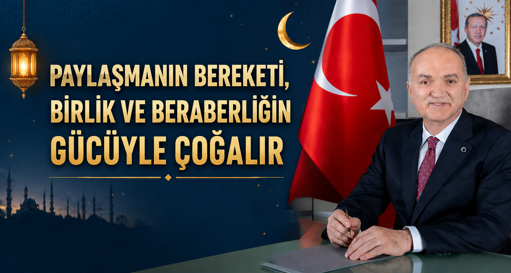 Başkan Dr. Faruk Özlü’den Kurban Bayramı Mesajı