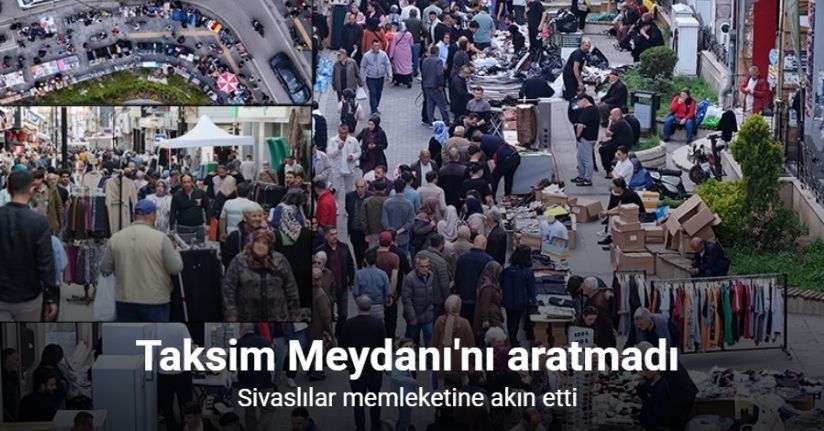 Sivas sokakları Taksim Meydanı’nı aratmadı
