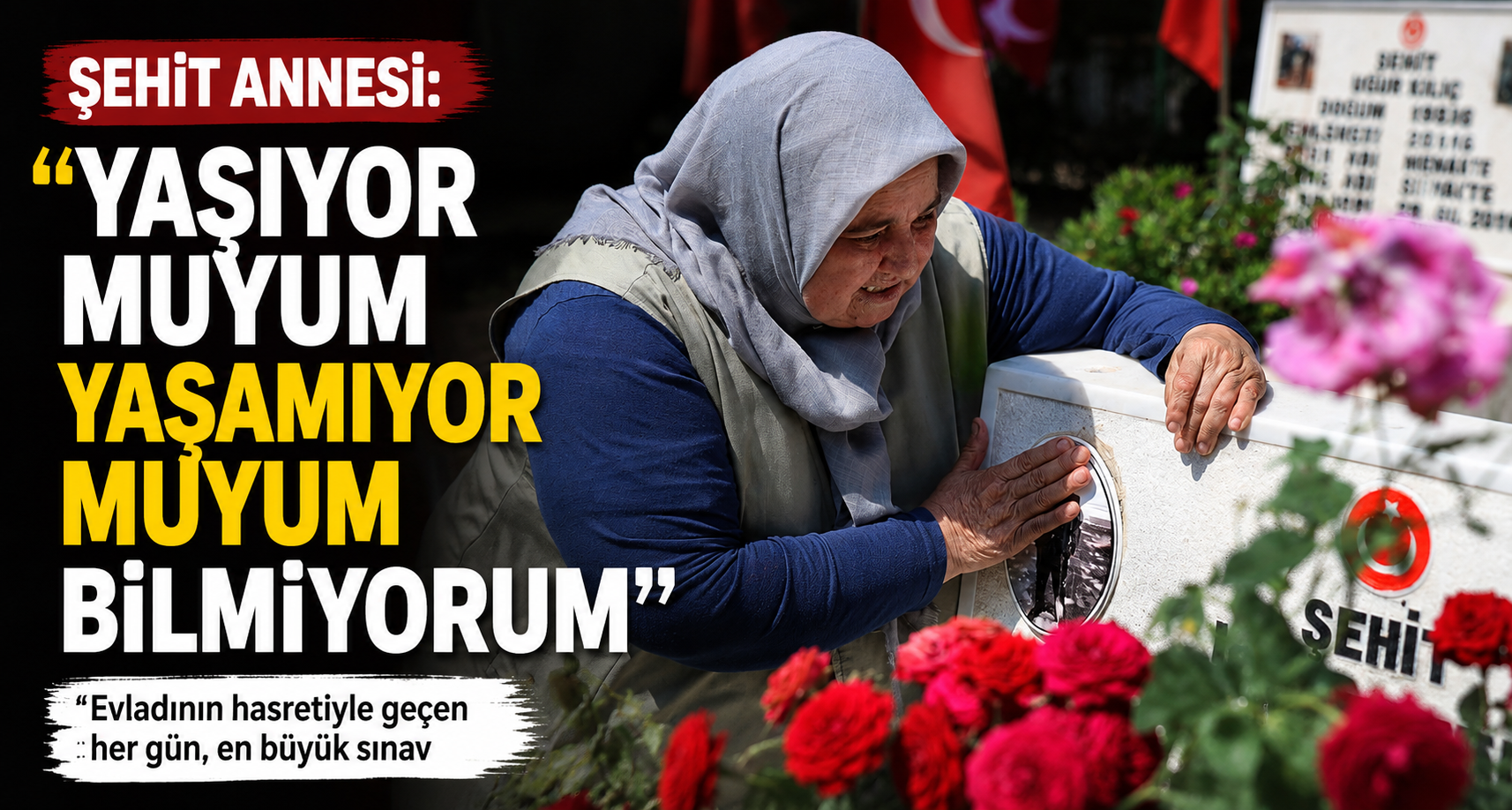 Şehit annesi: 