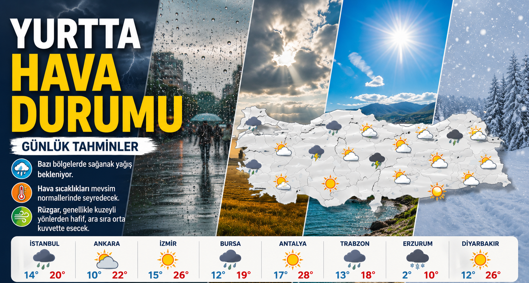 Yurtta hava durumu