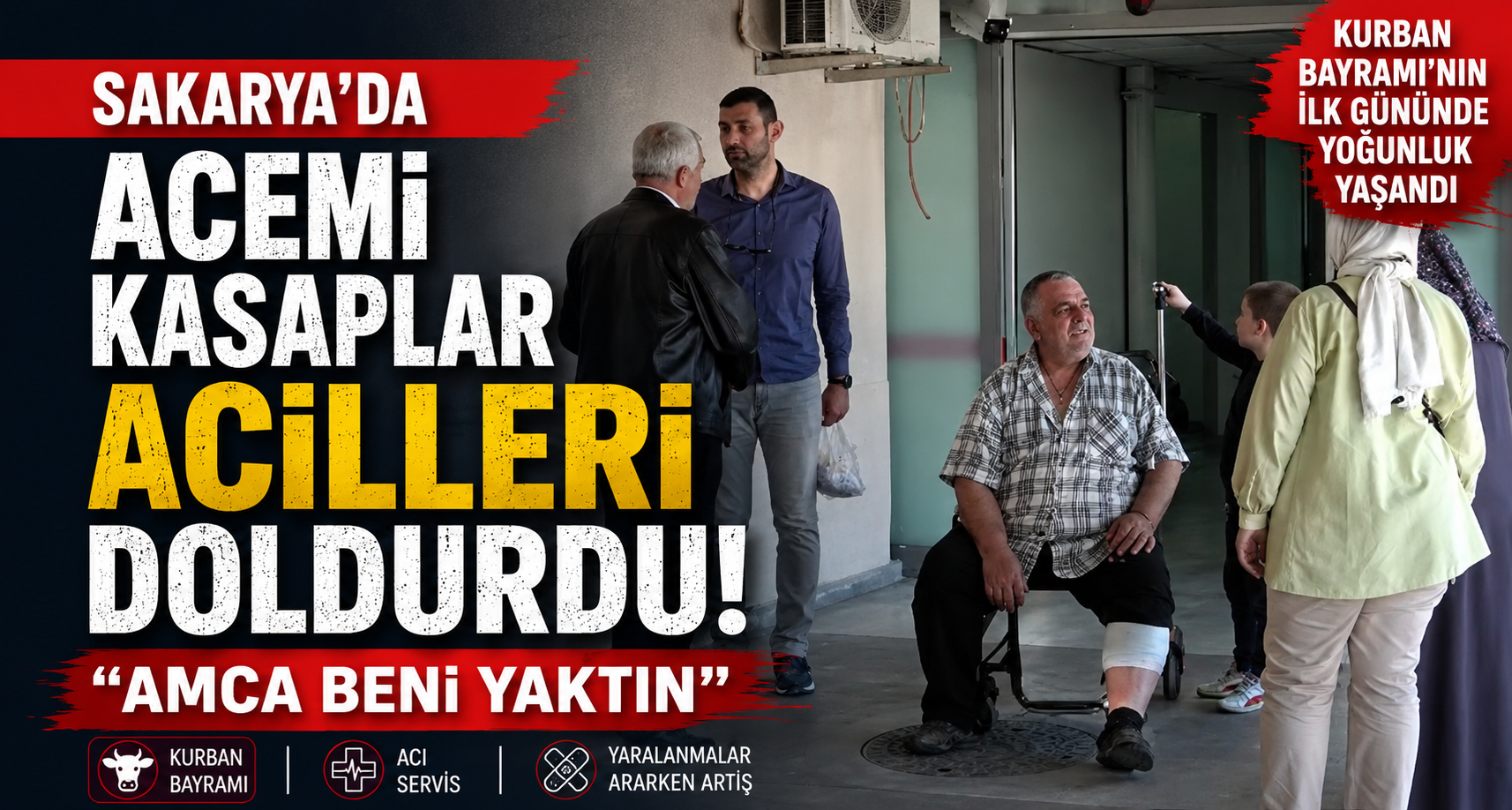 Sakarya'da acemi kasaplar acilleri doldurdu: 