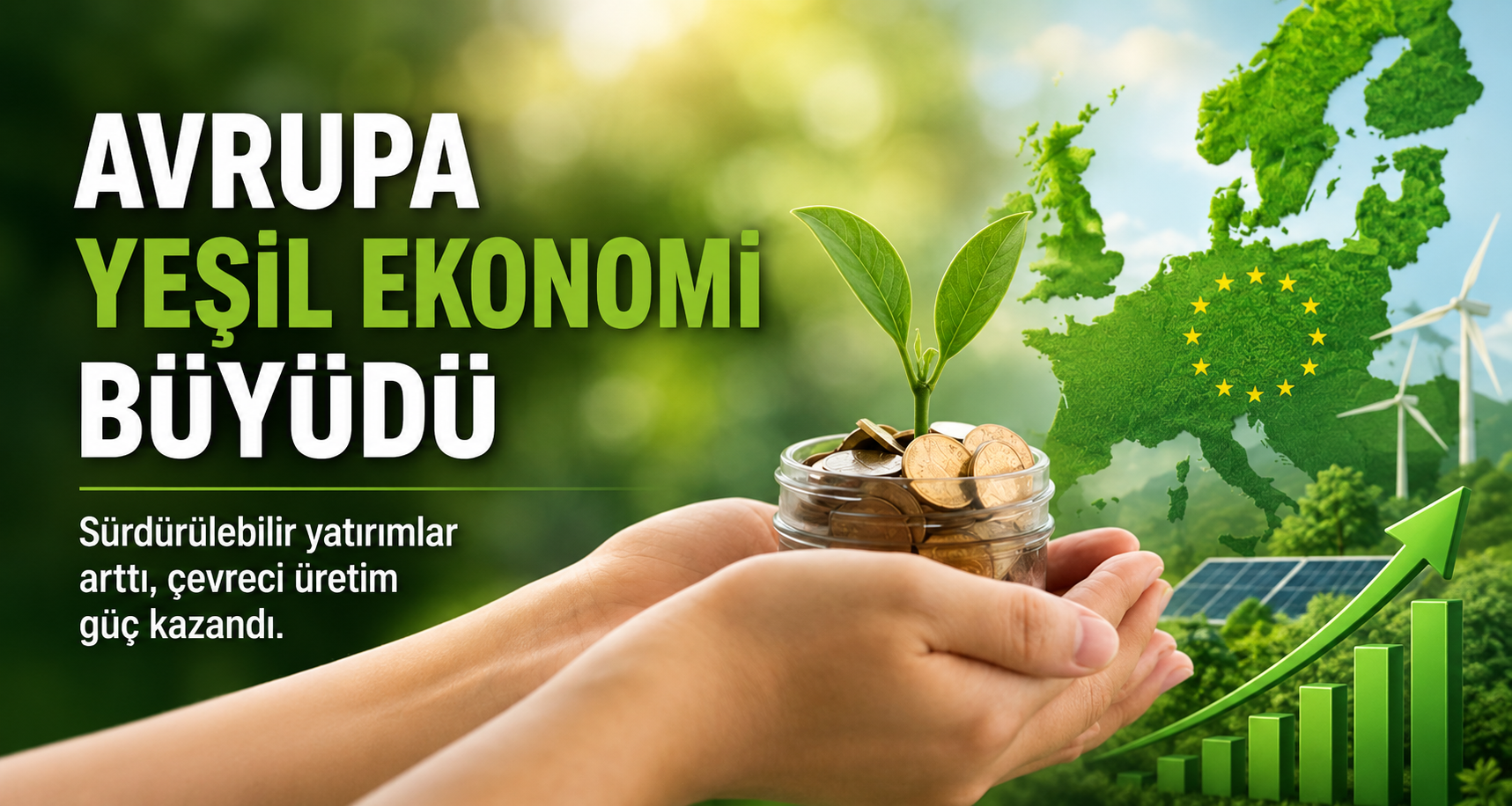 Avrupa yeşil ekonomi büyüdü