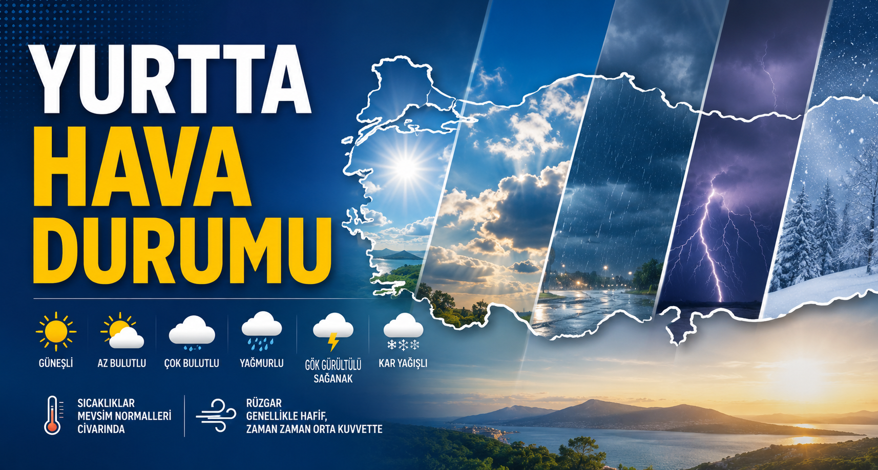 Yurtta hava durumu