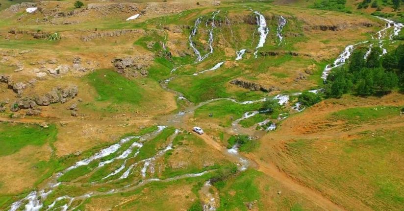 Munzur Dağları’nın eteklerinde serin rota