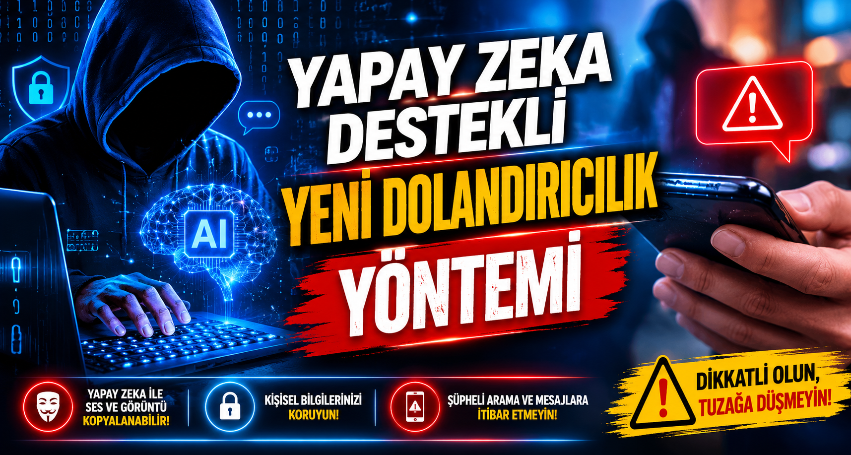 Yapay Zeka Destekli Yeni Dolandırıcılık Yöntemi