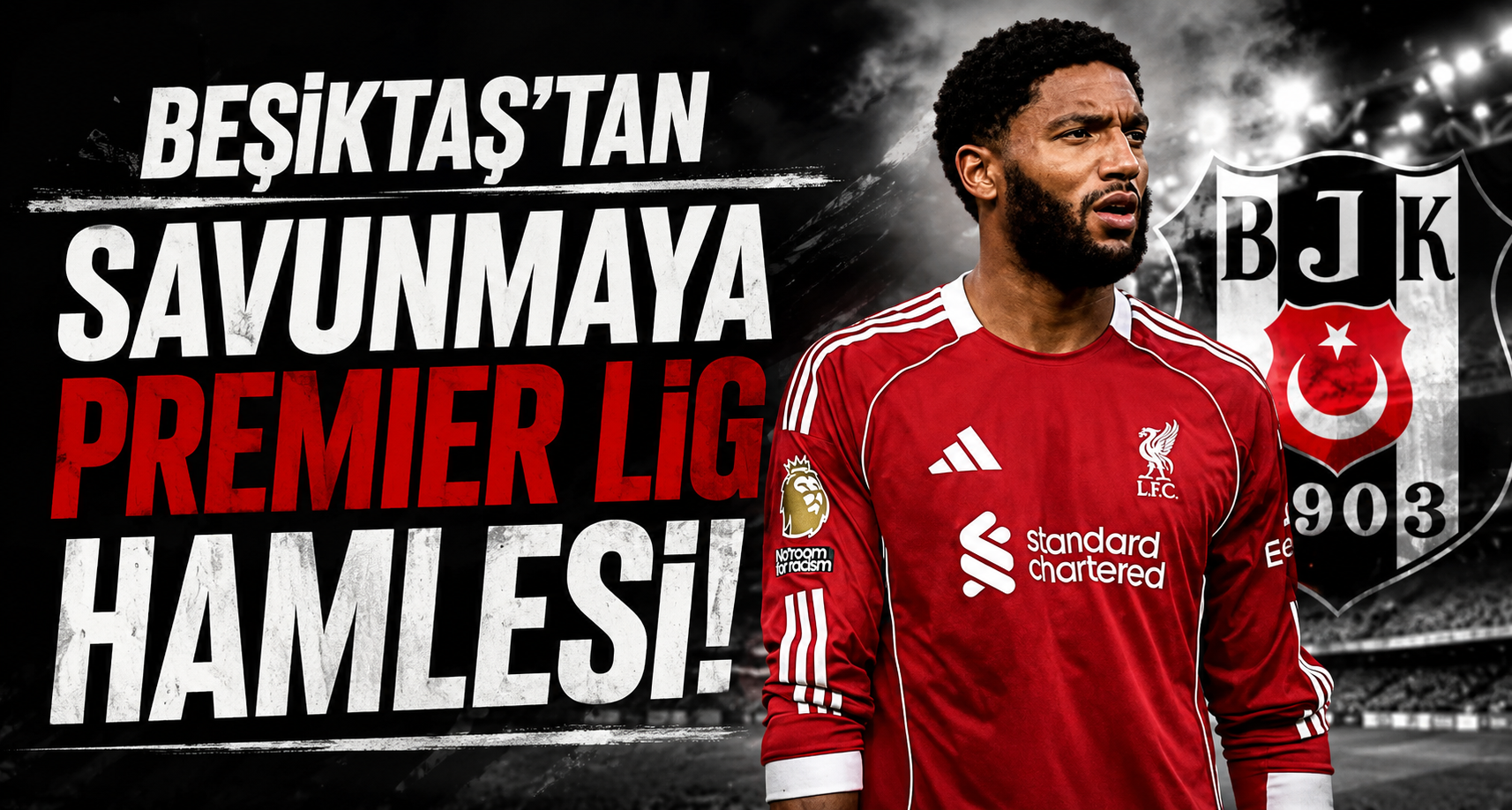 Beşiktaş’tan Savunmaya Premier Lig Hamlesi