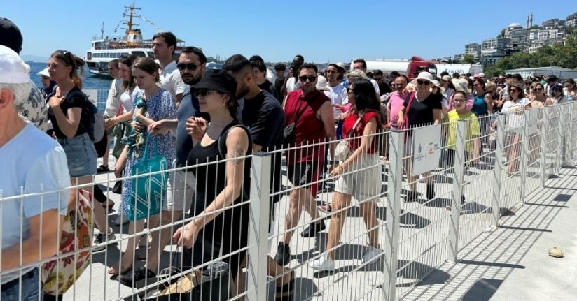 Bayramın ikinci gününde Adalar İskelesinde yoğunluk yaşandı