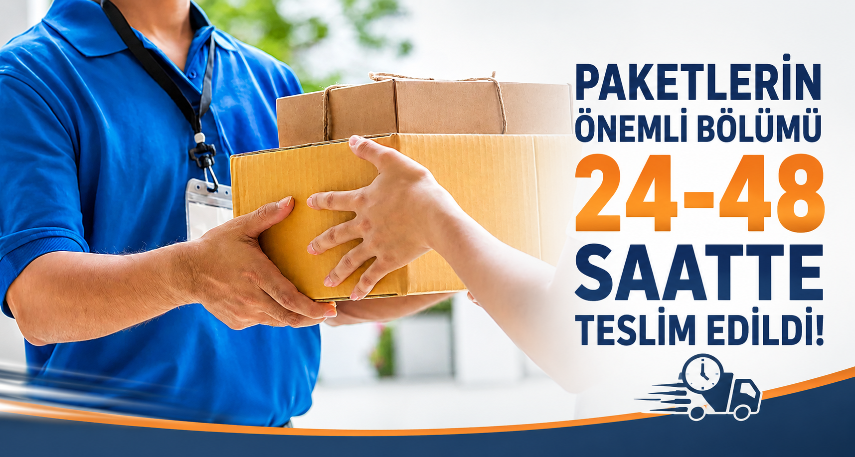Paketlerin önemli bölümü 24-48 saatte teslim edildi