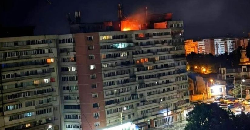 NATO üyesi Romanya’daki bir apartmana Rus İHA’sı isabet etti: 2 yaralı