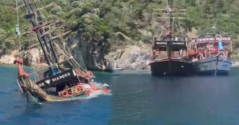 Gezi teknesindeki tahliye anına ait görüntüler ortaya çıktı