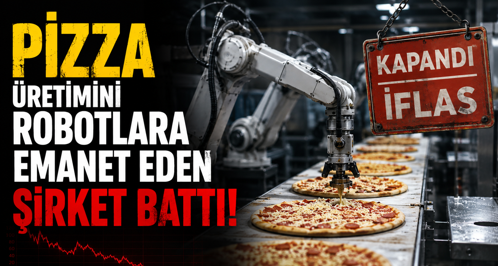 Pizza Üretimini Robotlara Emanet Eden Şirket Battı!