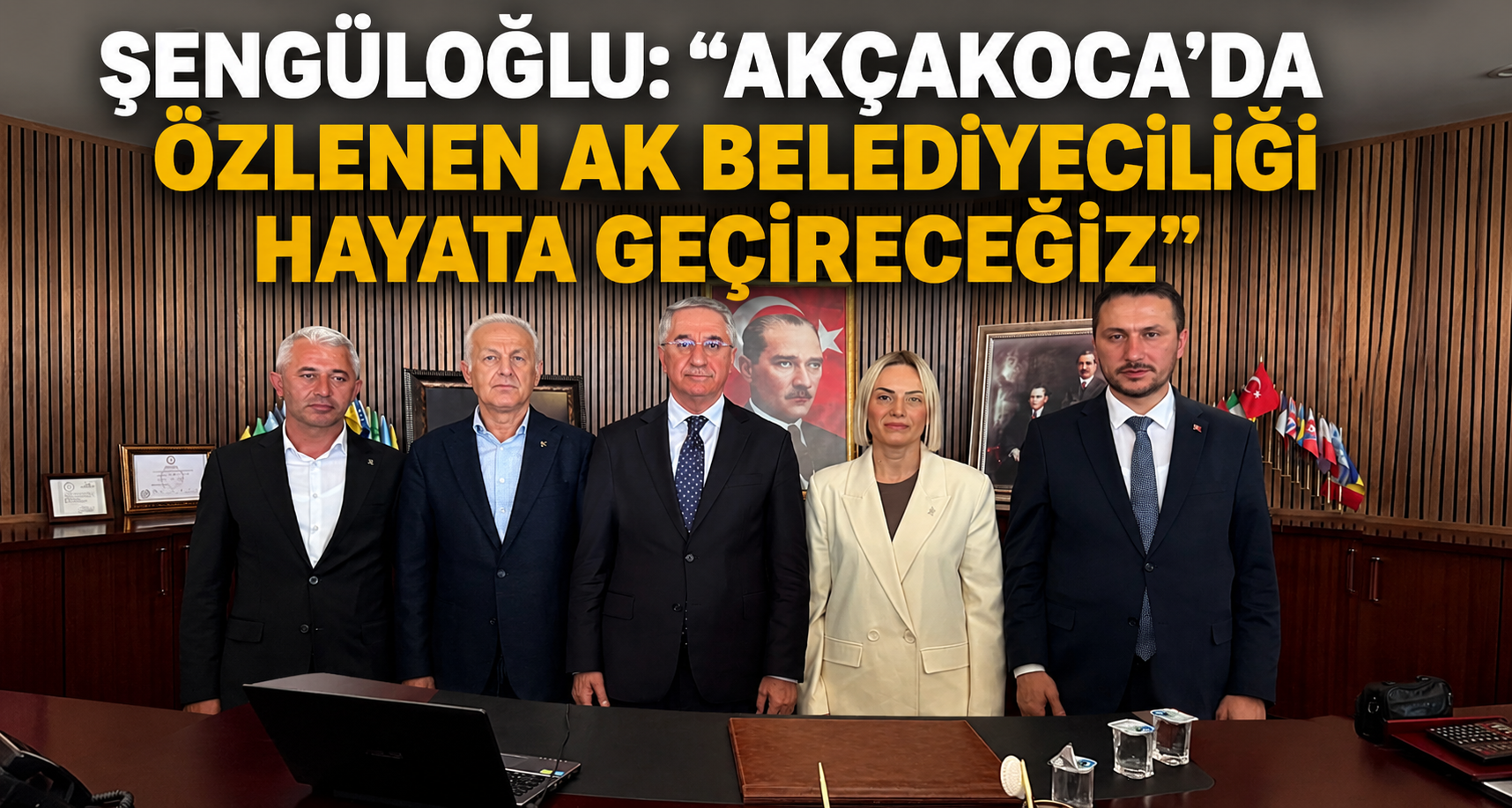 Şengüloğlu: “Akçakoca’da Özlenen AK Belediyeciliği Hayata Geçireceğiz”