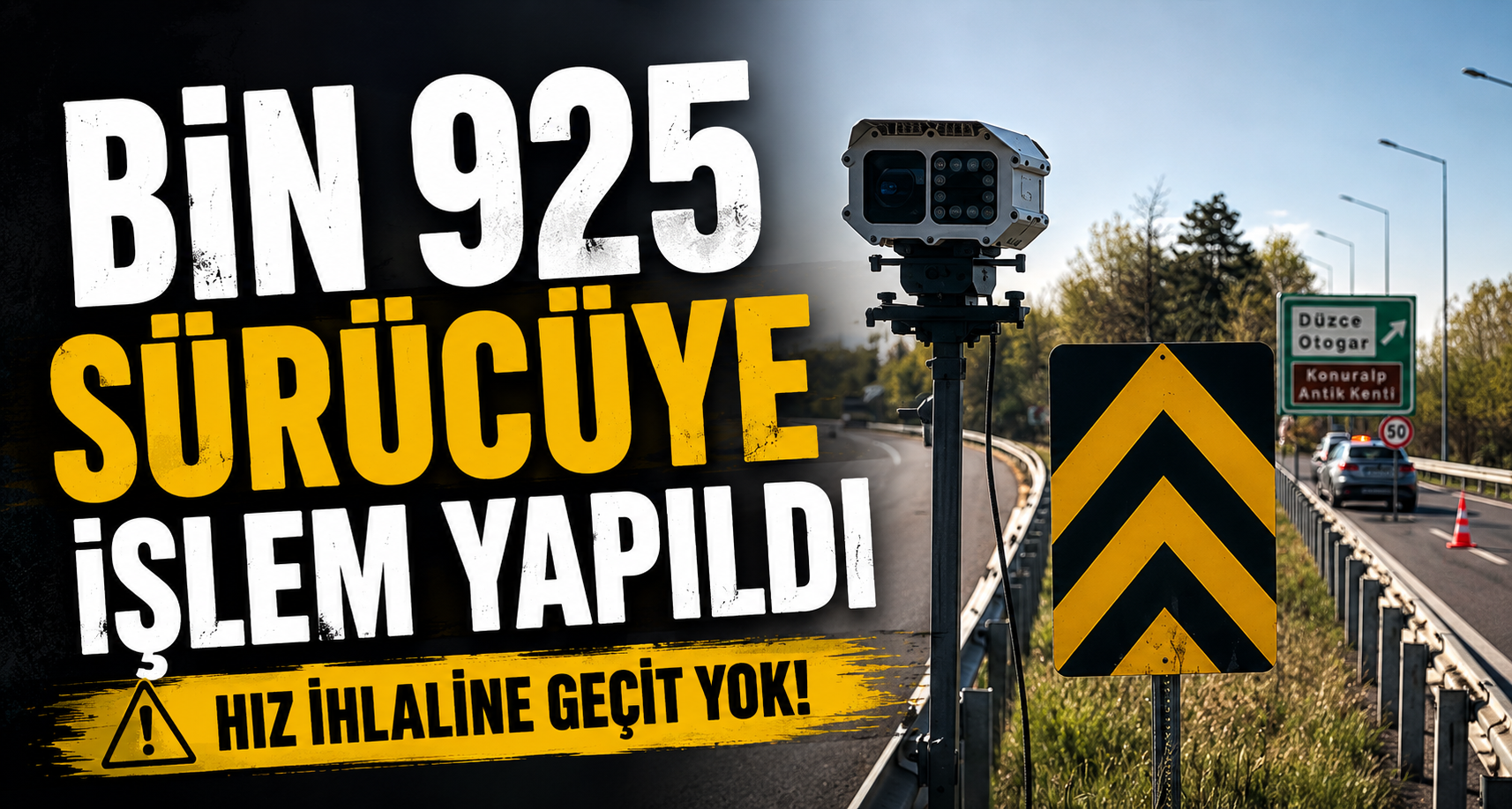Bin 925 Sürücüye İşlem Yapıldı