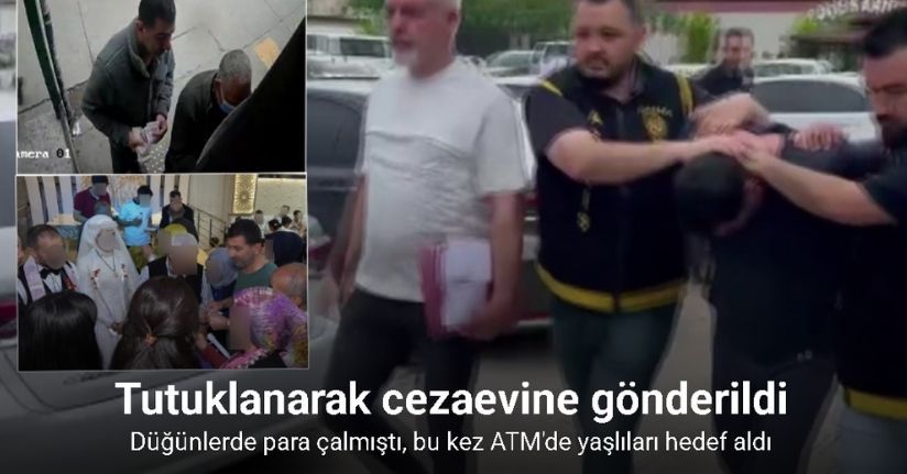 Düğünlerde para çalmıştı, bu kez ATM’de yaşlıları hedef aldı
