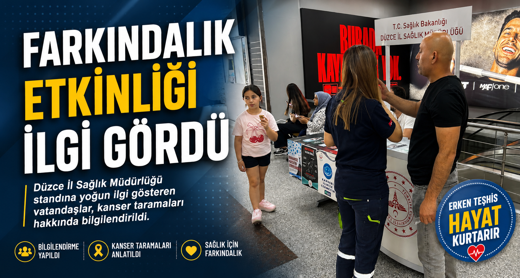 Farkındalık Etkinliği İlgi Gördü