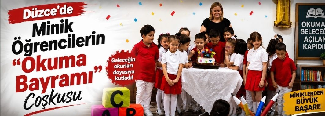 Düzce'de Minik Öğrencilerin 