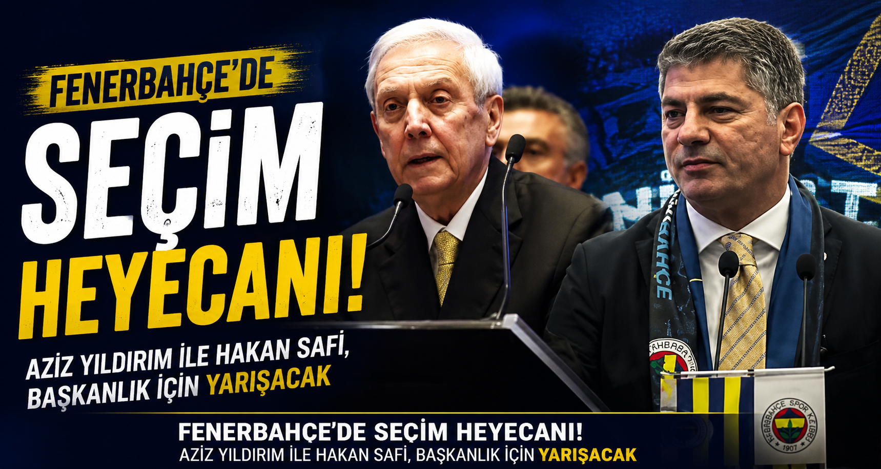Fenerbahçe’de başkanlık seçimi hafta sonu yapılacak