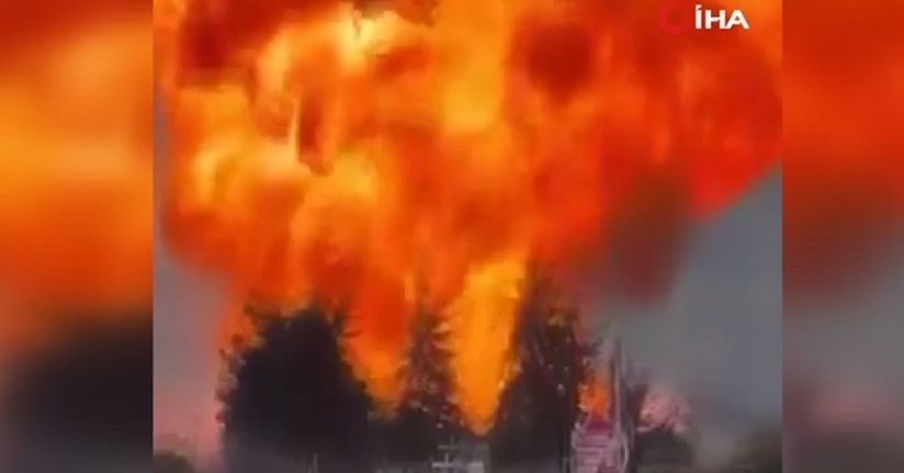 Meksika'da LPG tankerleri patladı