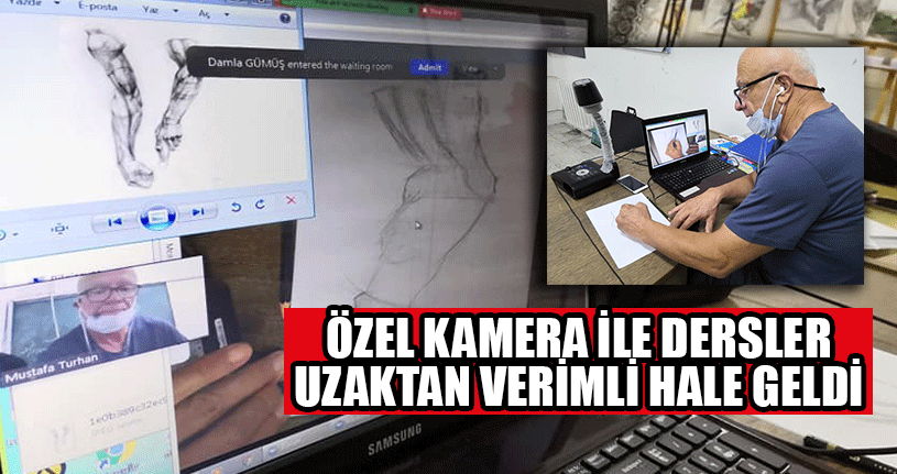 Özel Kamera İle Dersler Uzaktan Verimli Hale Geldi