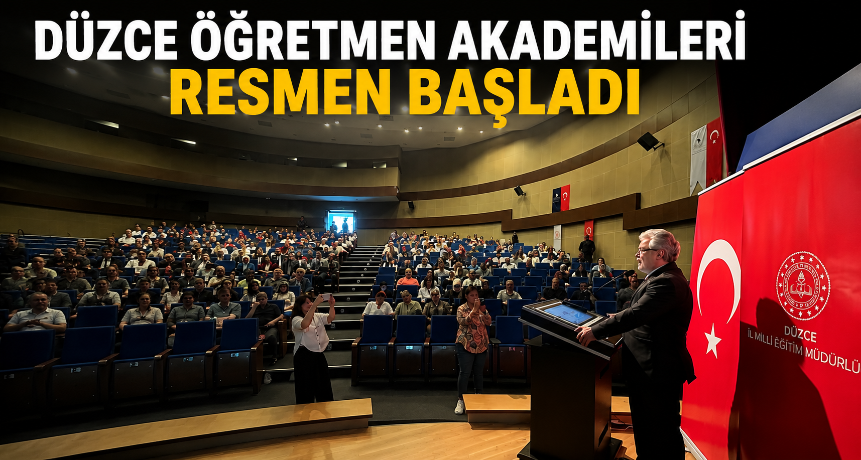 Düzce Öğretmen Akademileri Resmen Başladı