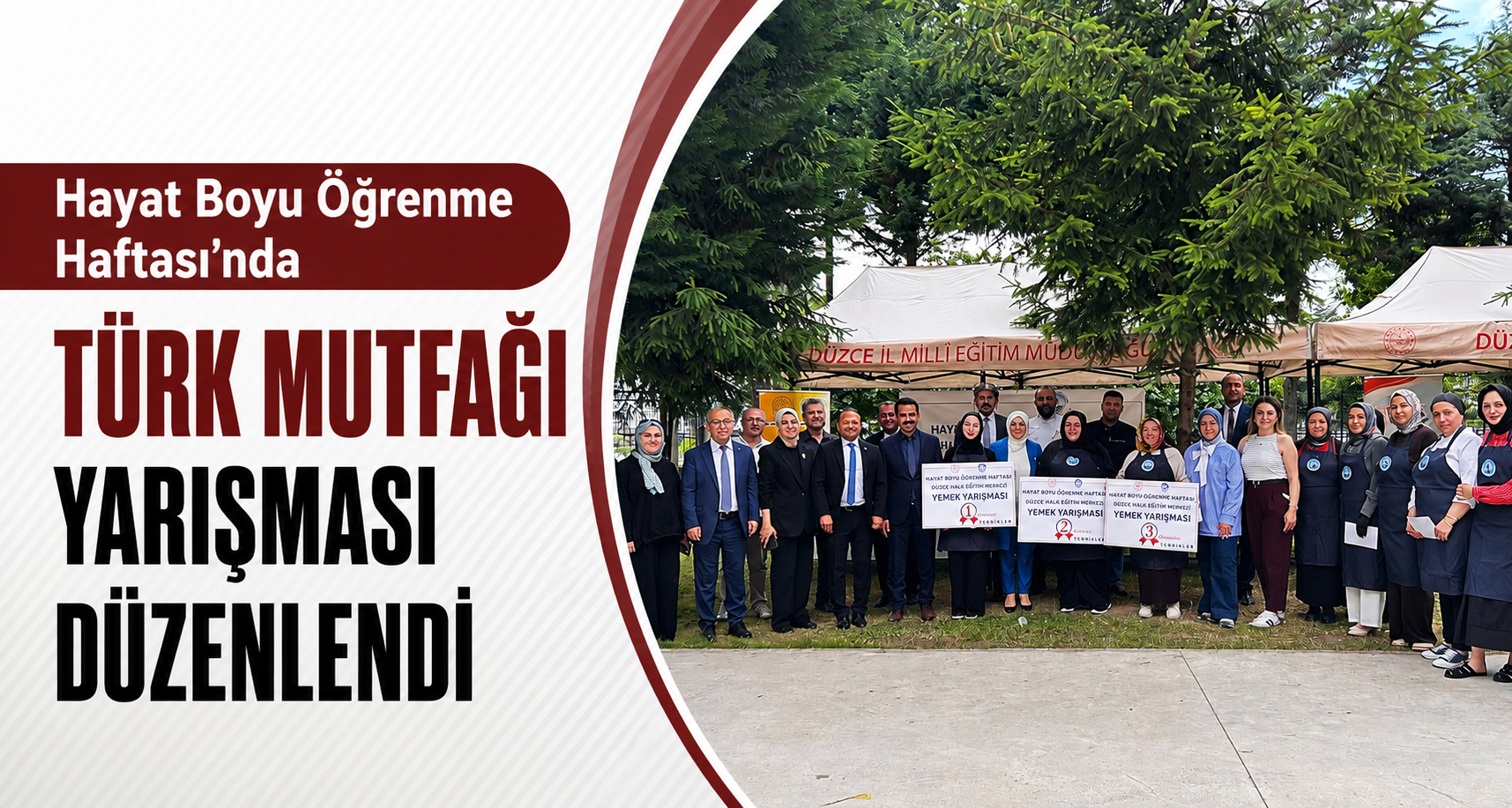 Hayat Boyu Öğrenme Haftası’nda Türk Mutfağı Yarışması Düzenlendi