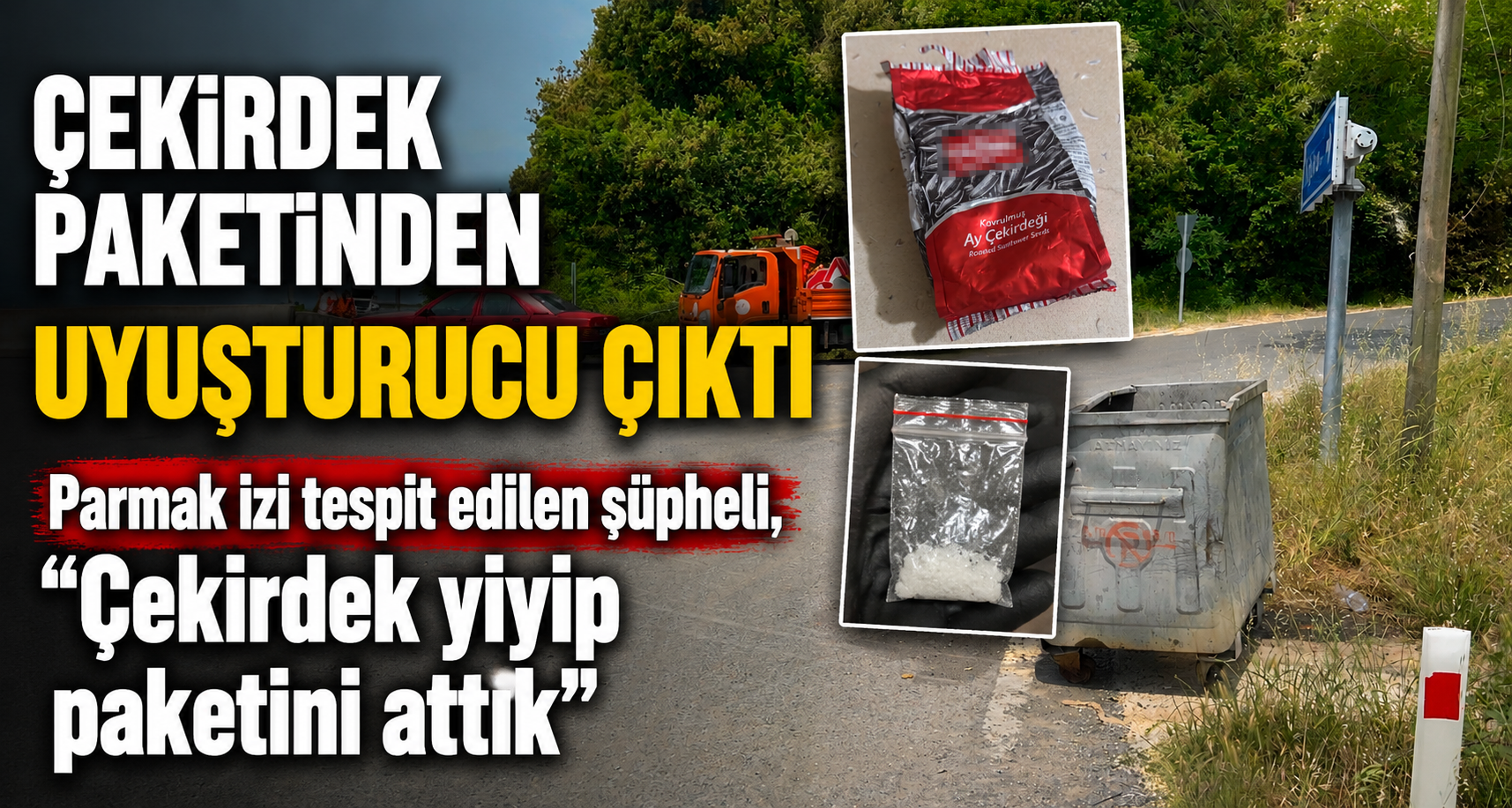 Çekirdek Paketinden Uyuşturucu Çıktı, Parmak İzi Tespit Edilen Şüpheli, 